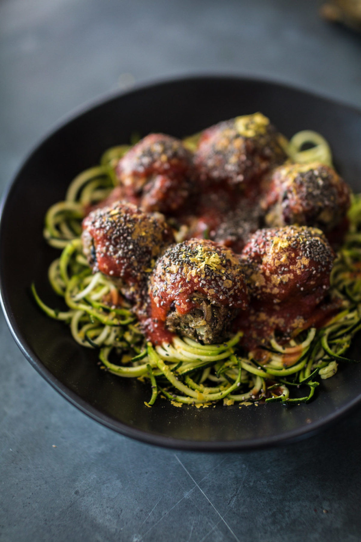 Mushroom Meatless Meatballs Bondi Harvest