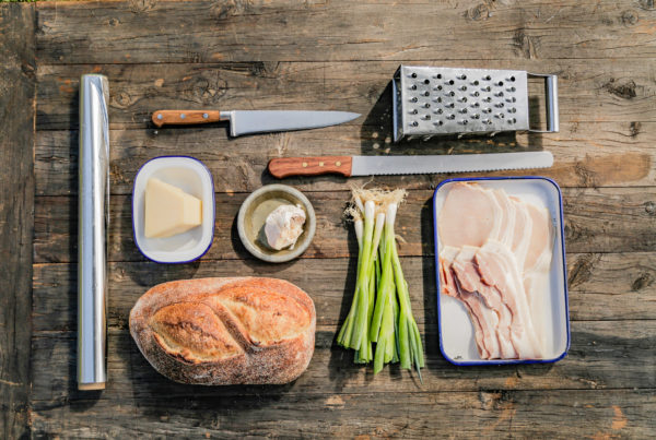 Bacon and bread